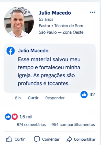Depoimento real de Julio Macedo sobre o material
