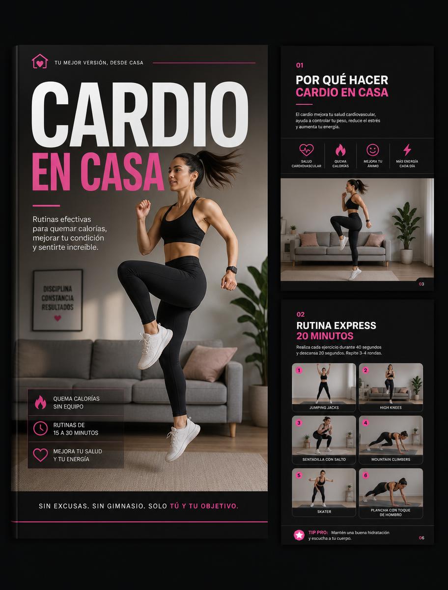 Ejemplo de la guía digital de Cardio
